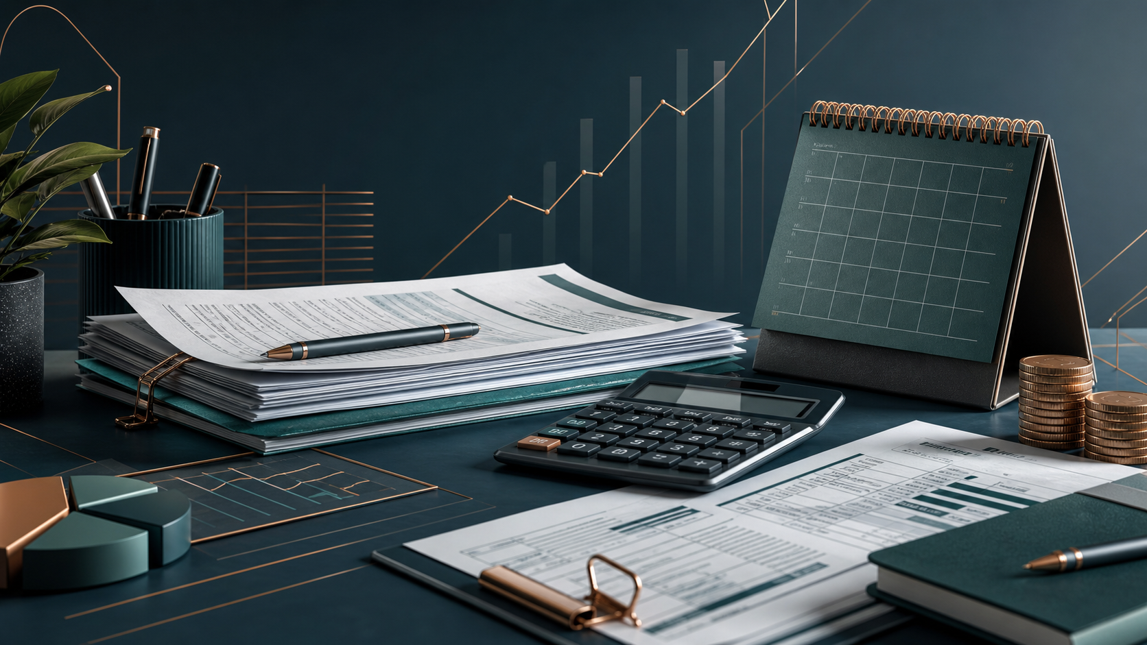 Atualizações fiscais para PMEs Capa editorial sobre atualizações fiscais e previsibilidade para PMEs
